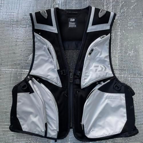 ダイワ 鮎 DV-2122 サイズM ホワイト クールショートベスト